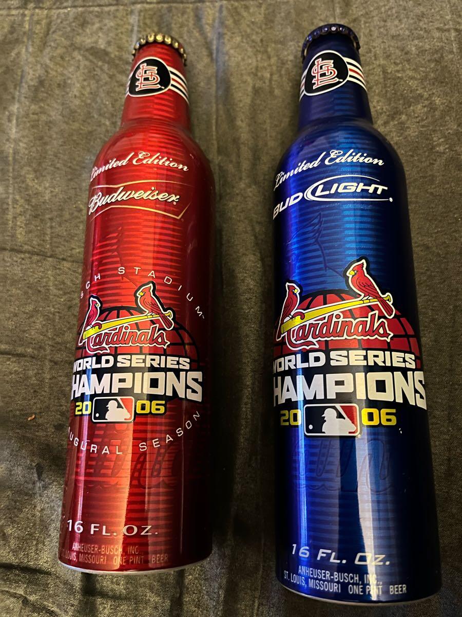 2006 St. Louis Cardinals World Series Champions Limited Edition Budweiser  Bottle