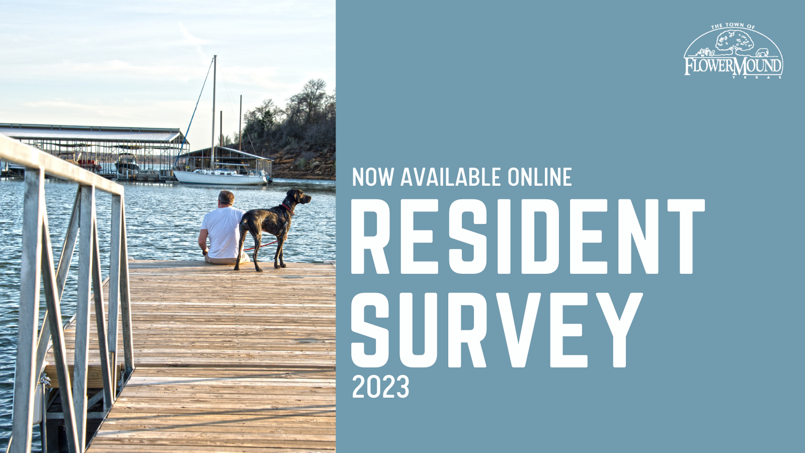 The Town of Flower Mound’s 2023 Resident Survey is now available online! (Town of Flower Mound
