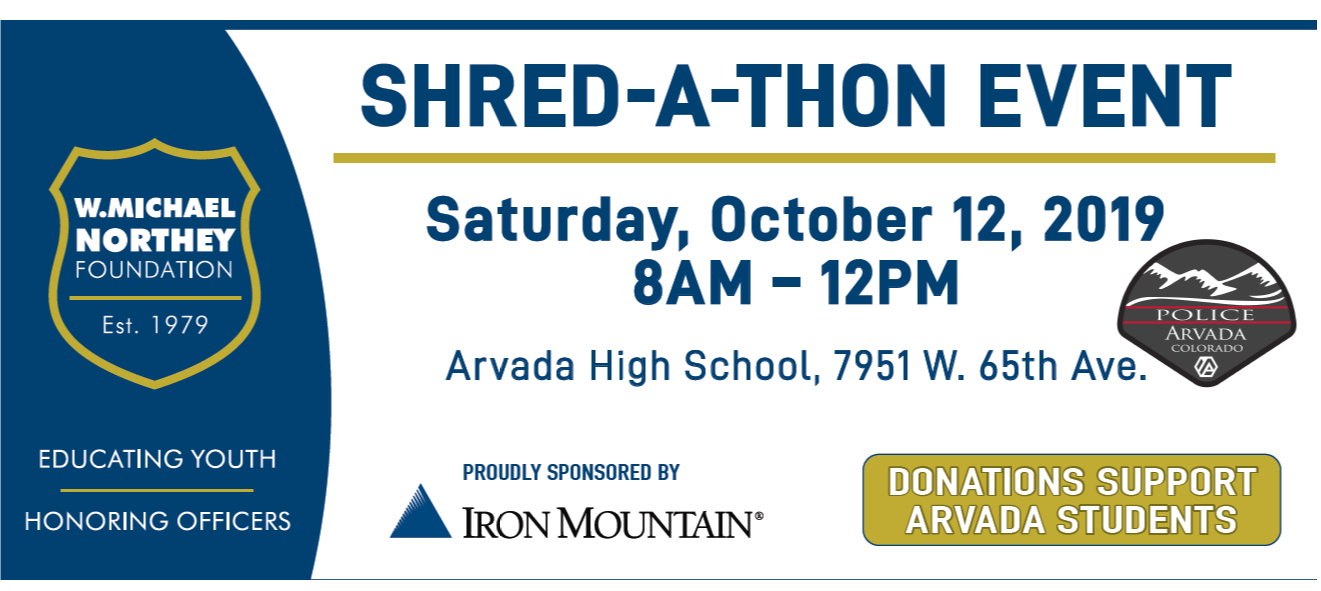 ShredAThon (Arvada Police Department) — Nextdoor — Nextdoor
