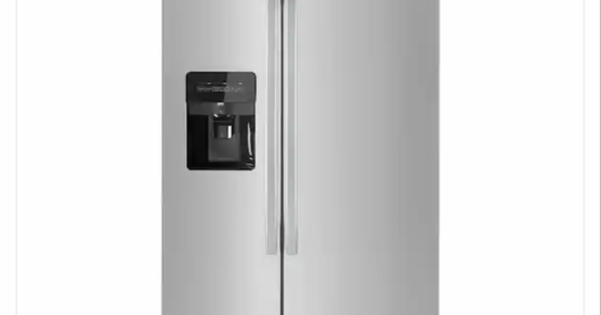 Amana 21.4 cu ft side by side fridge for 500 in Beverly Hills, FL
