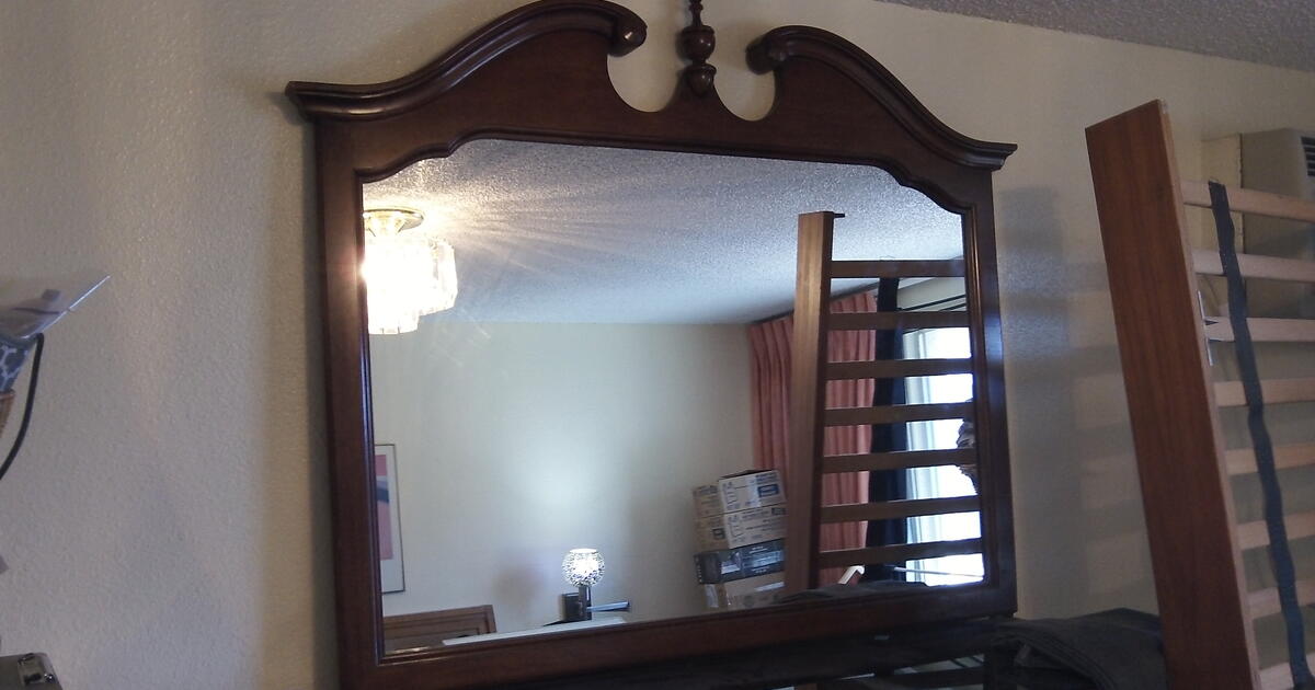 FS Made in USA wooden mirror for 80 in Aurora, CO For Sale & Free — Nextdoor