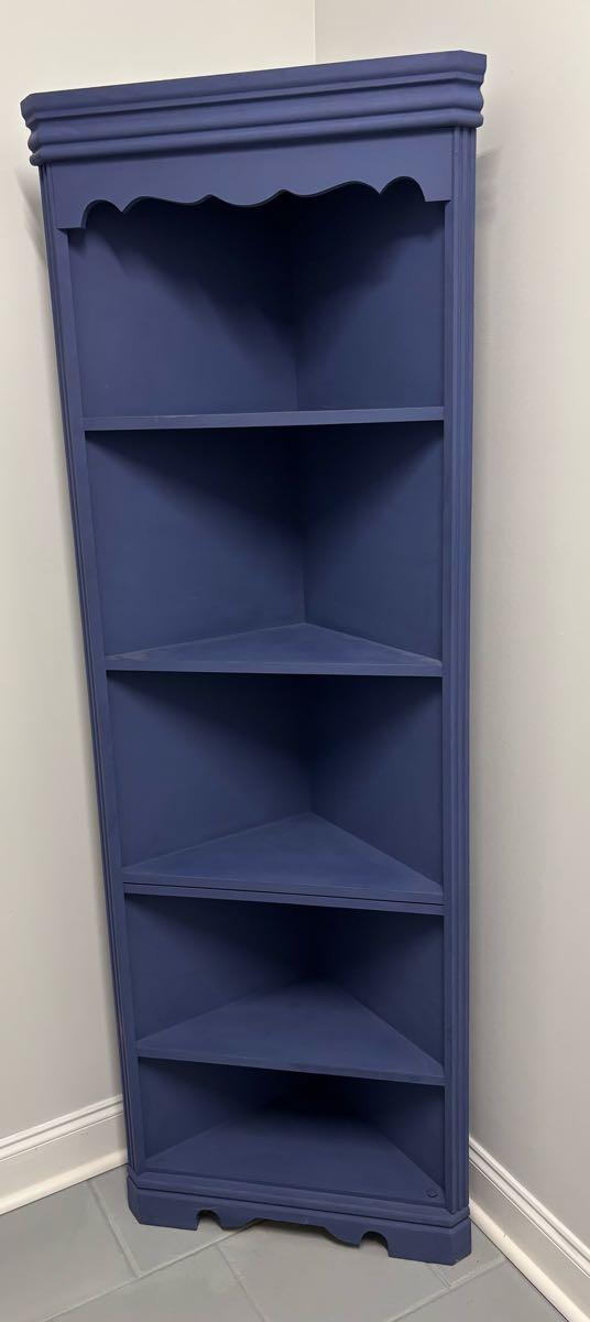 Blue Corner Shelf