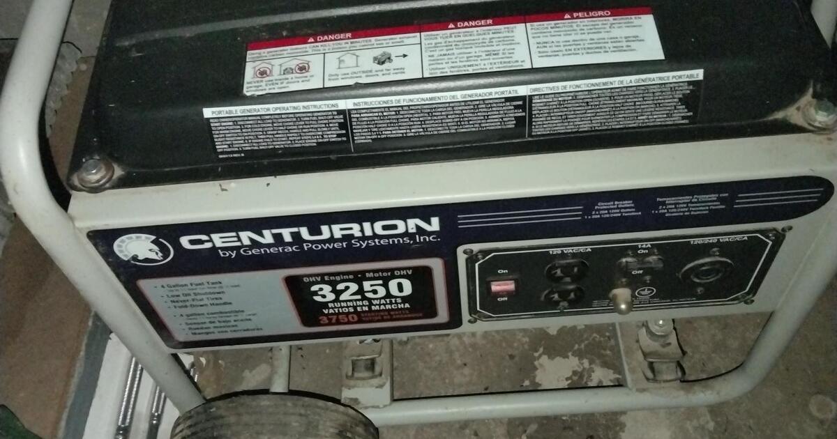 Centurion Generac 3250 for 150 in St. Louis, MO For Sale & Free