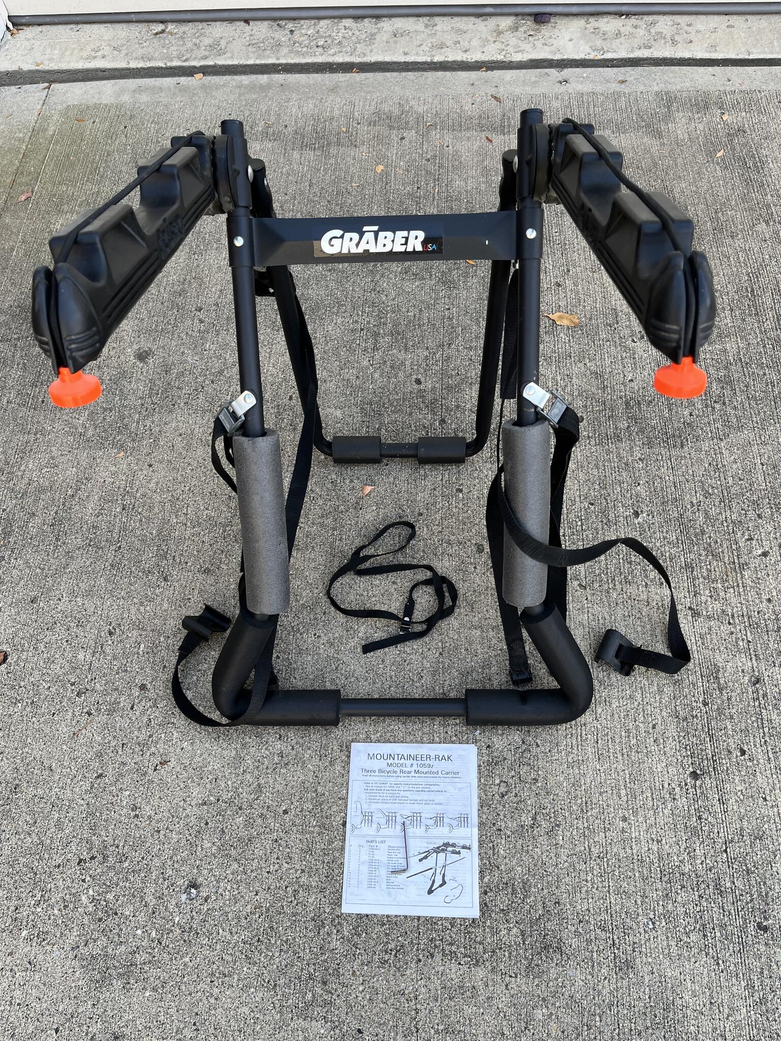 Graber mountaineer sale bike rack