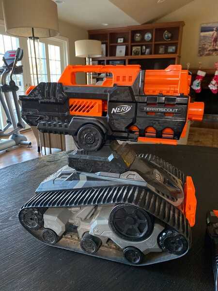 Penelope væsentligt Sommetider Nerf Terrascout Recon RC Tou For $125 In Centennial, CO | For Sale & Free —  Nextdoor