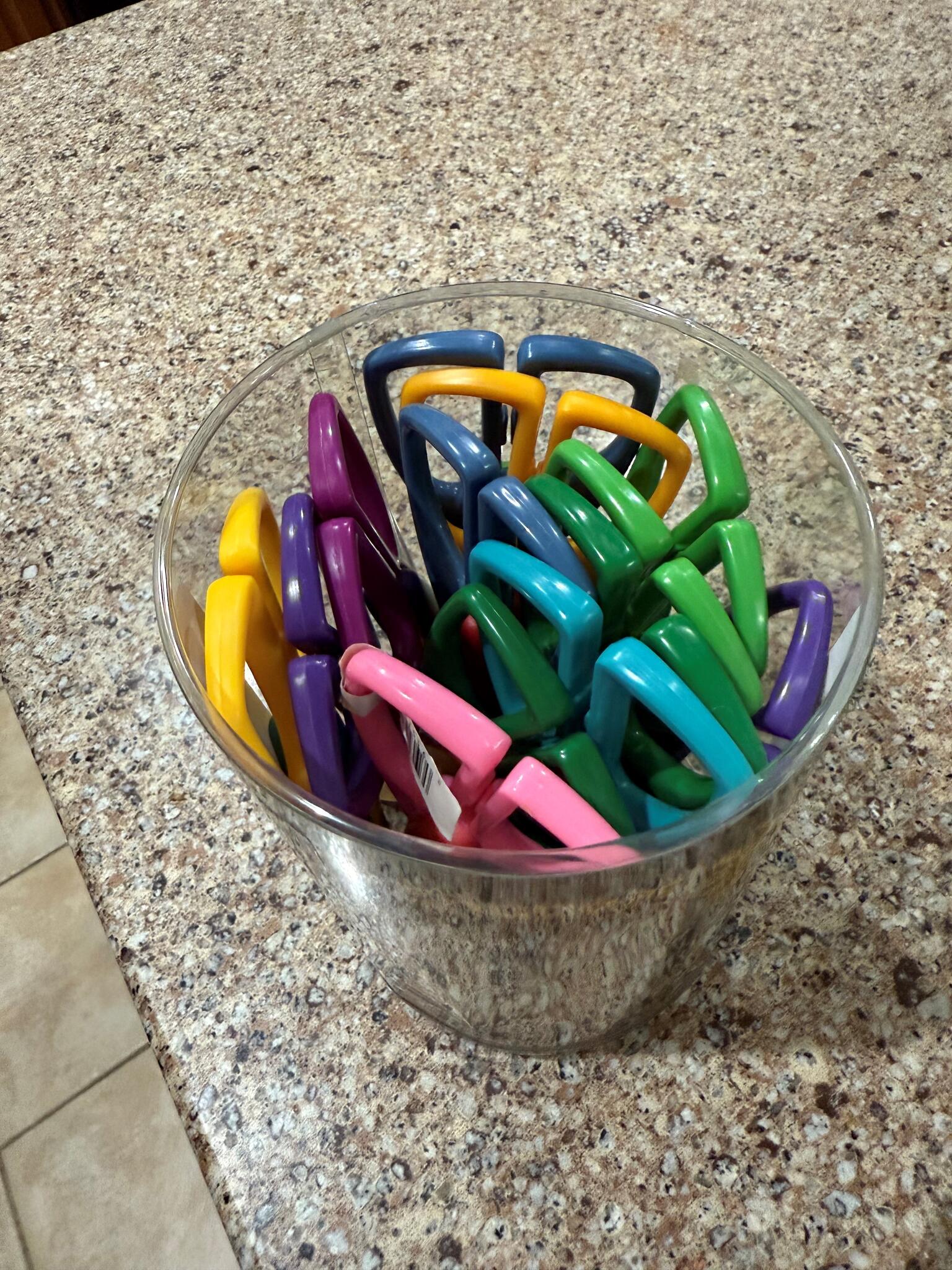 Colorful Craft Scissors Set