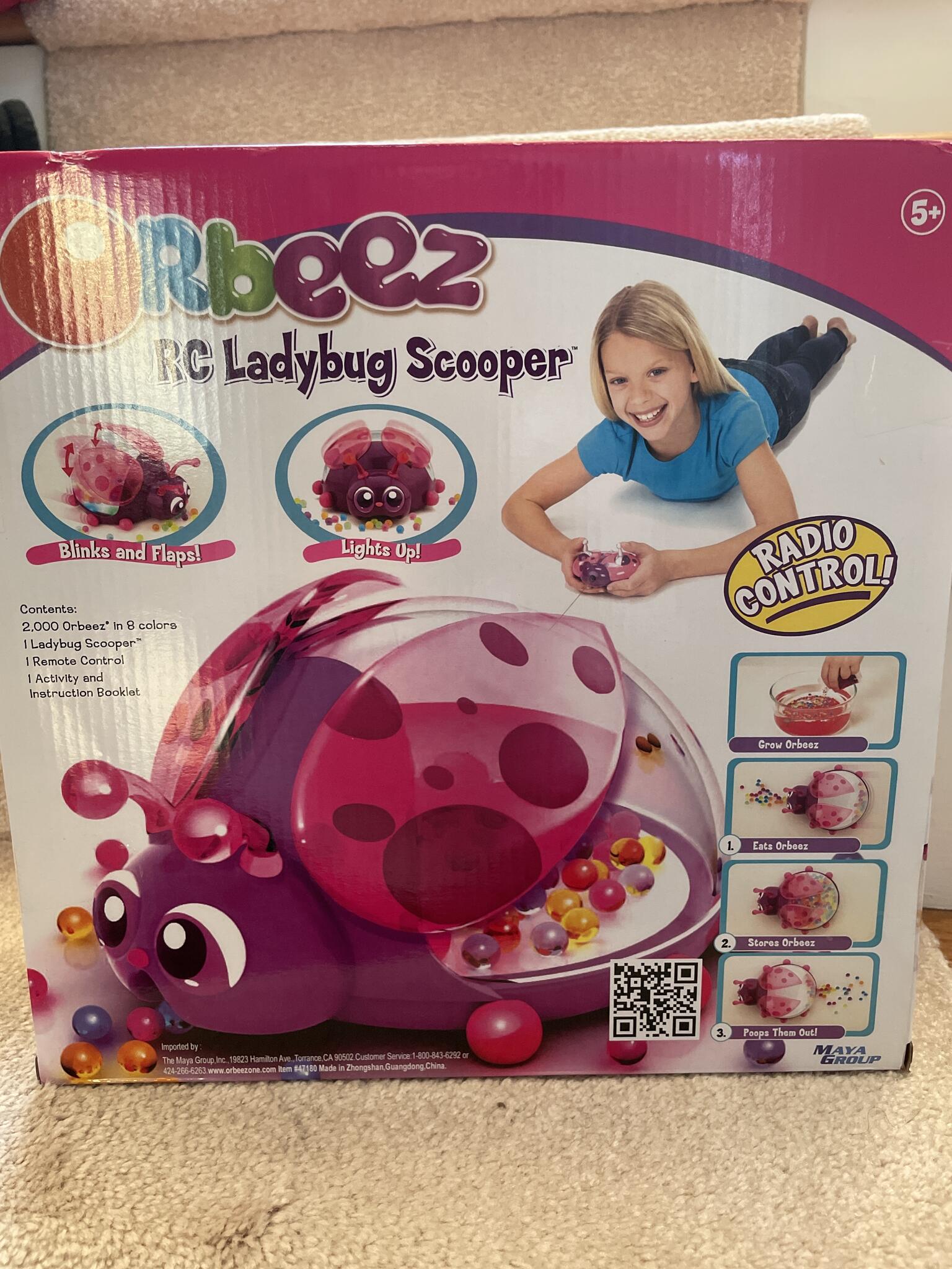 Ladybug clearance scooper toy