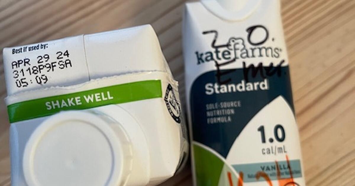 2 Cartons of Kate Farms Standard 1.0 Nutrition Formula, Vanilla for ...