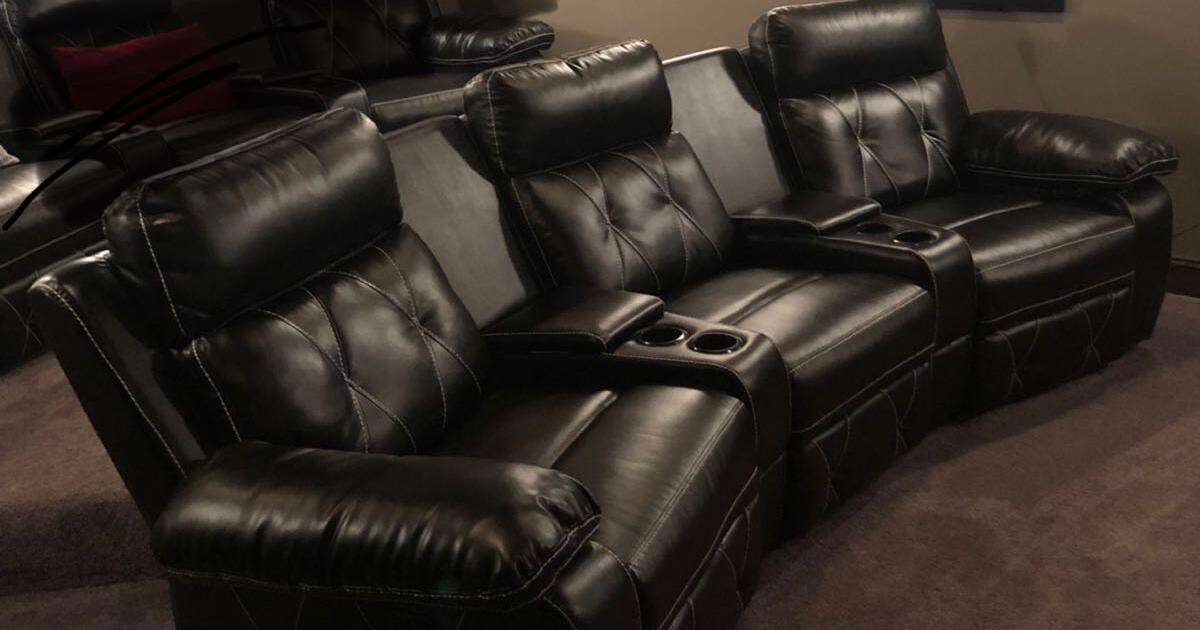 Theater room recliners for 200 in Birmingham, AL For Sale & Free — Nextdoor