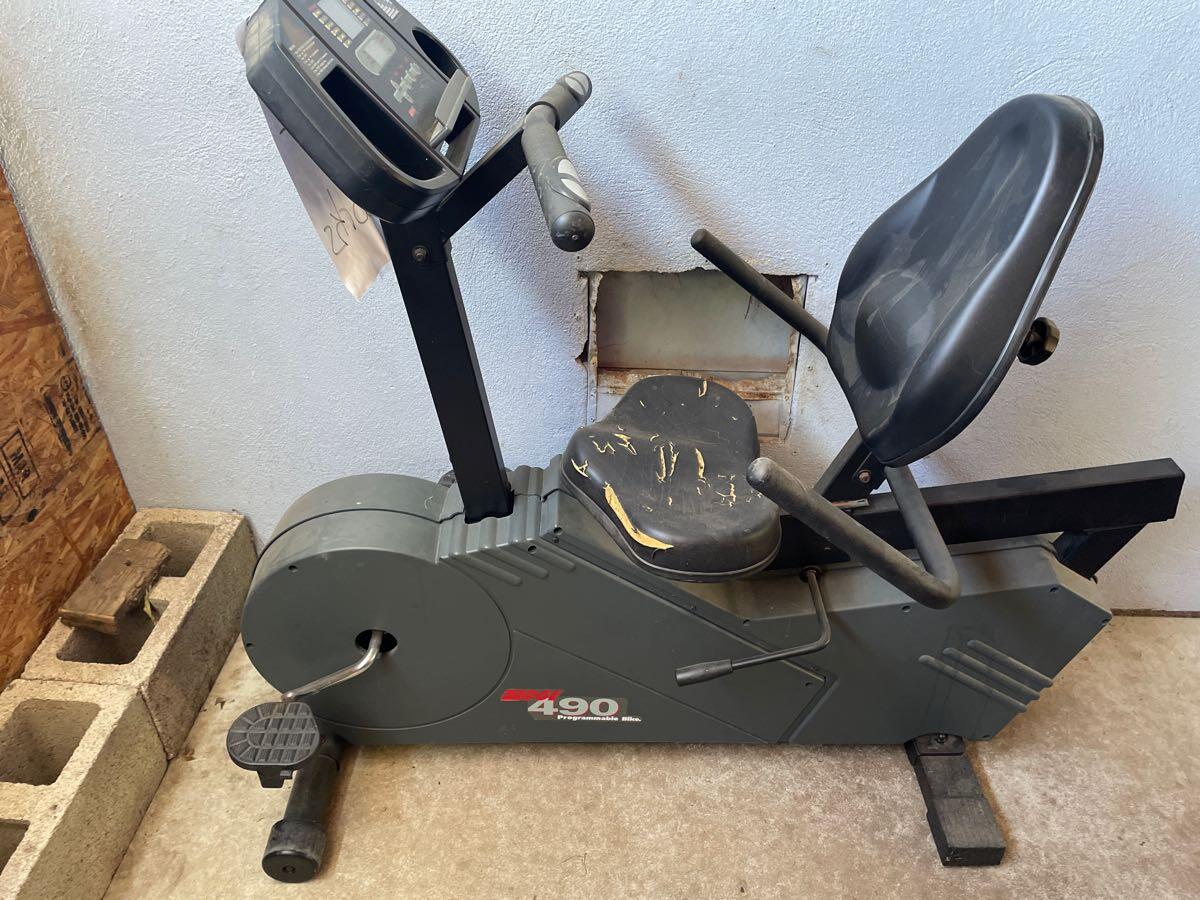 Recumbent Exercise Edge 490 Programmable Bike Edge 491 Recumbent - Main Image