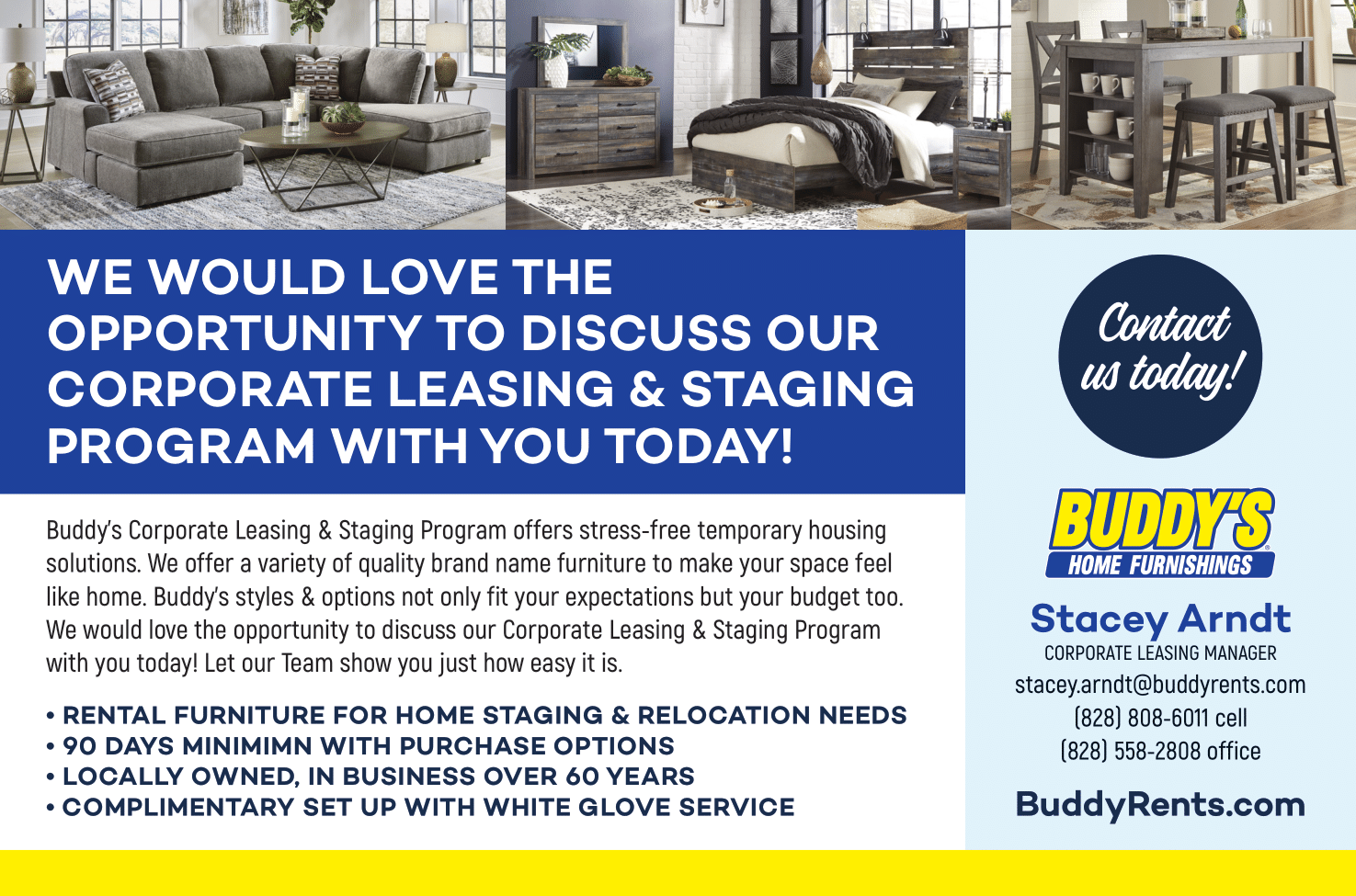 Buddy's home furnishing corporate outlet office