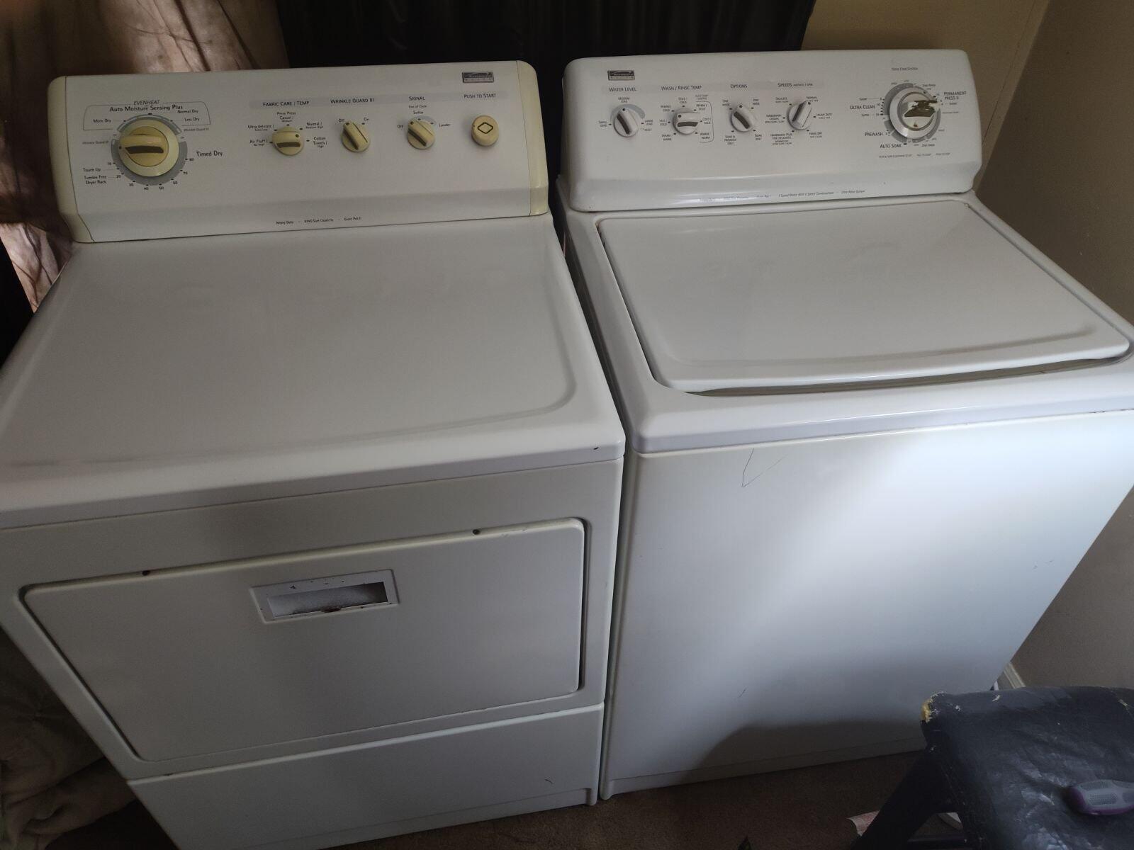 Kenmore Washer and Dryer Set