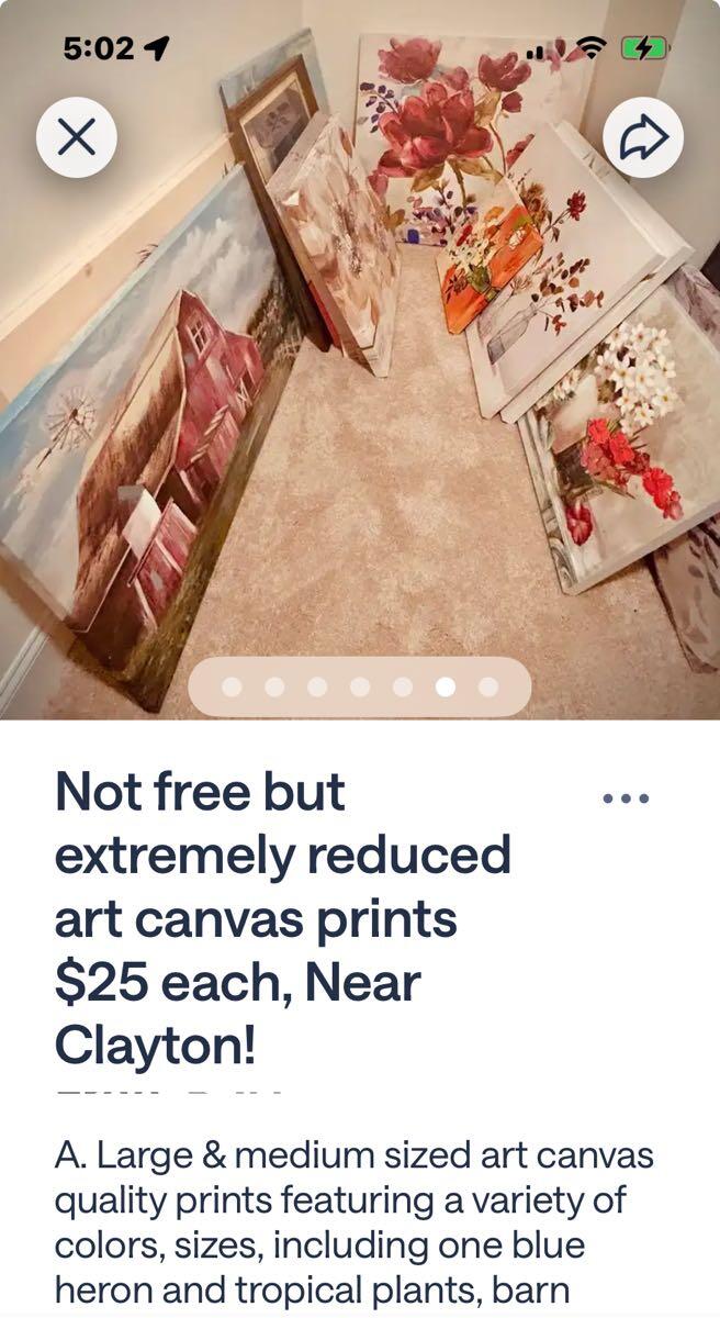 Art Canvas Prints