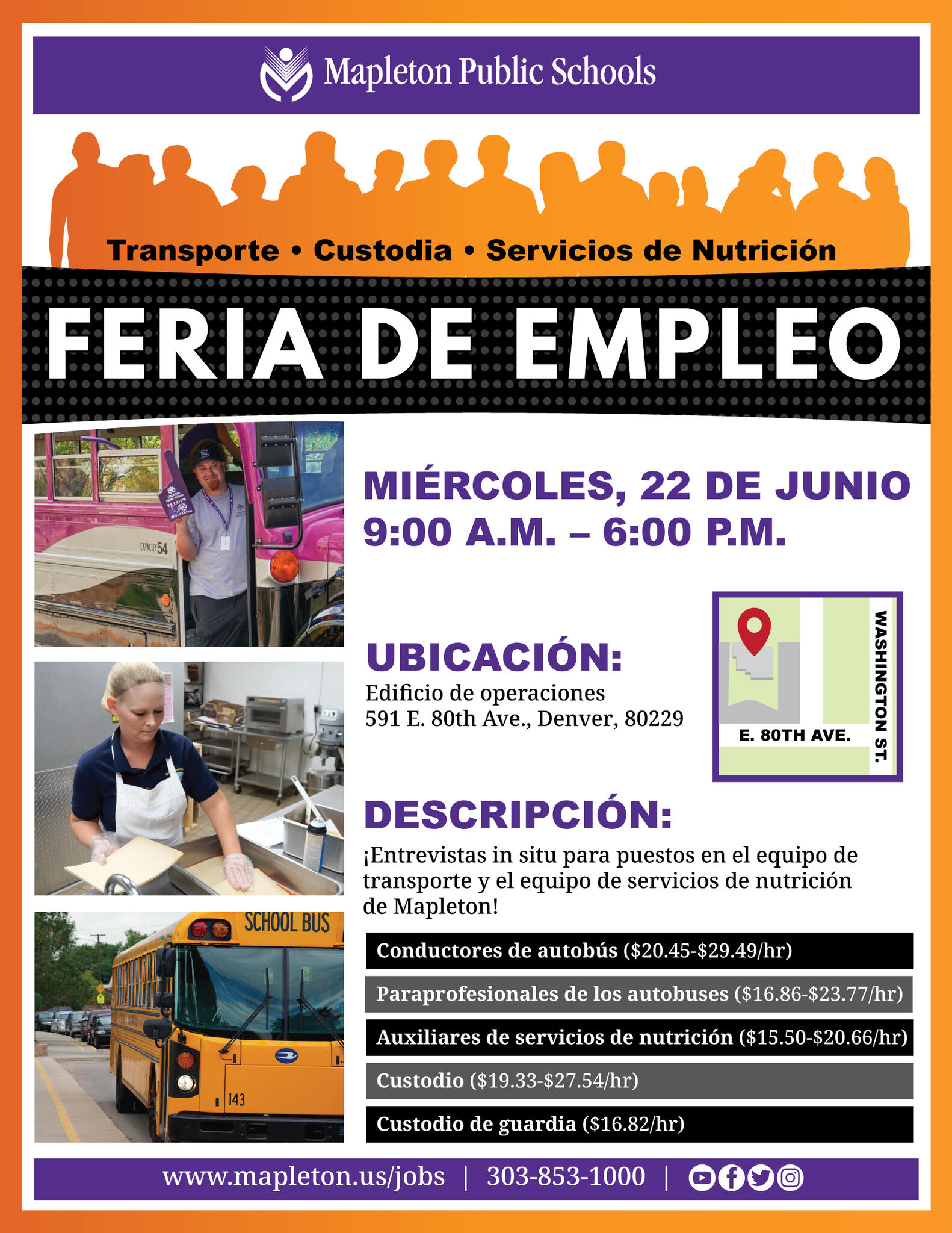 Mapleton Public Schools Job Fair Wednesday, June 22 (Mapleton Public