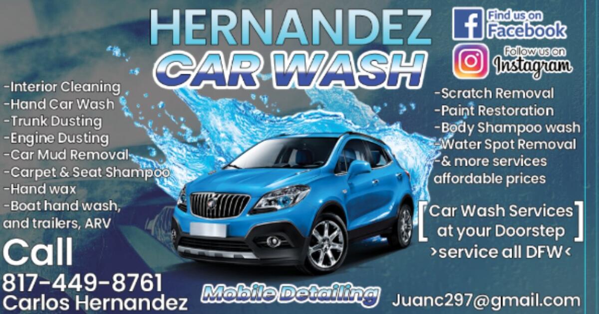 car wash mobile detailing for 180 in Flower Mound, TX For Sale & Free — Nextdoor