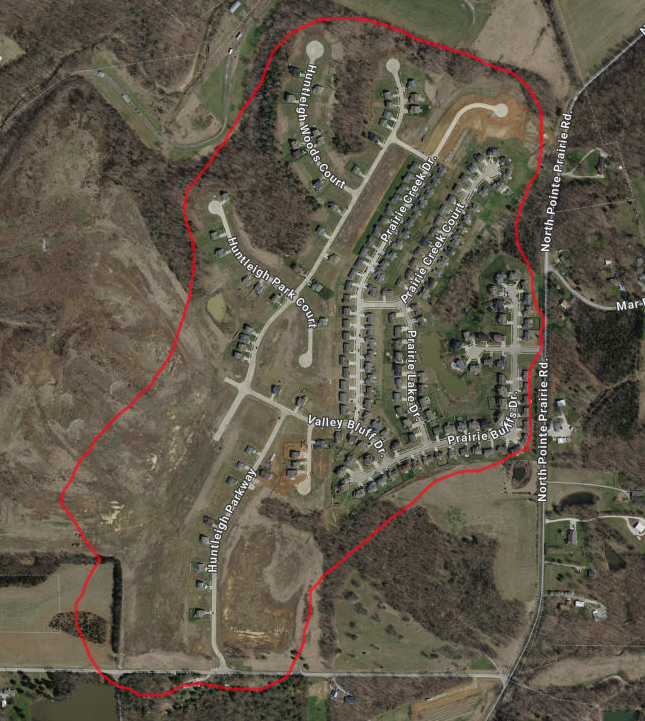 Water Main Break Huntleigh Ridge and Prairie Bluffs (City of