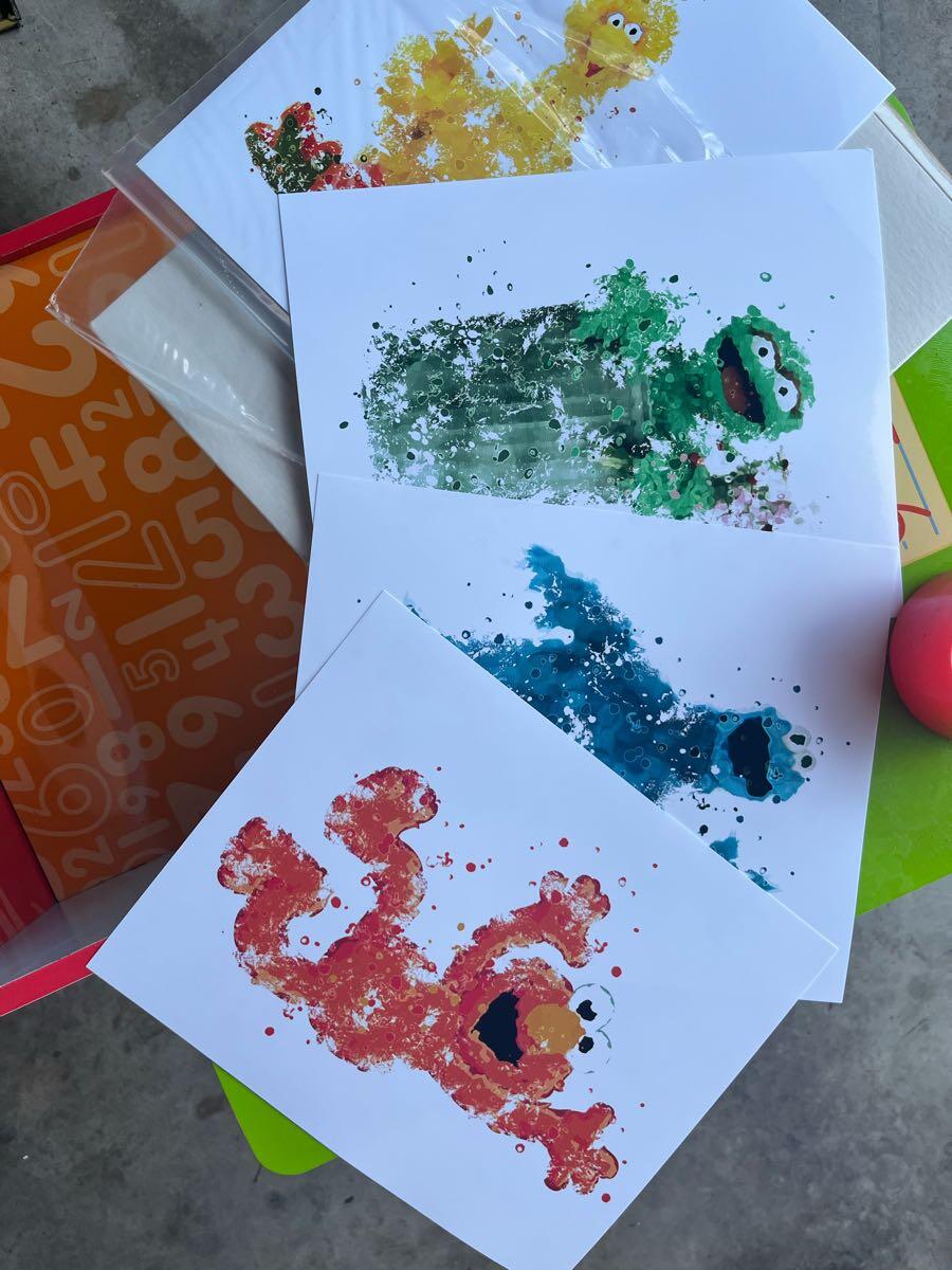 Sesame Street Watercolor Art Posters for Free in Hutto, TX | For Sale ...
