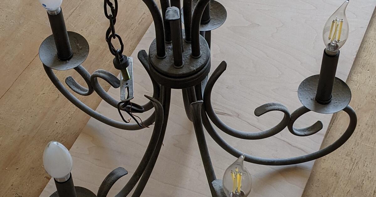 Used Light Bulbd Free used light fixture with bulbs for Free in Loveland, OH | For Sale ...