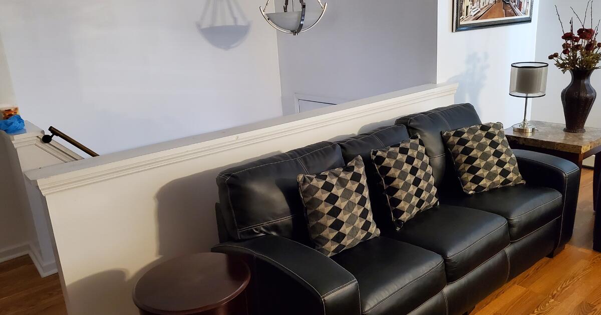 DISCOUNTED Couch & Media Console TV Stand for 200 in Cedar Knolls