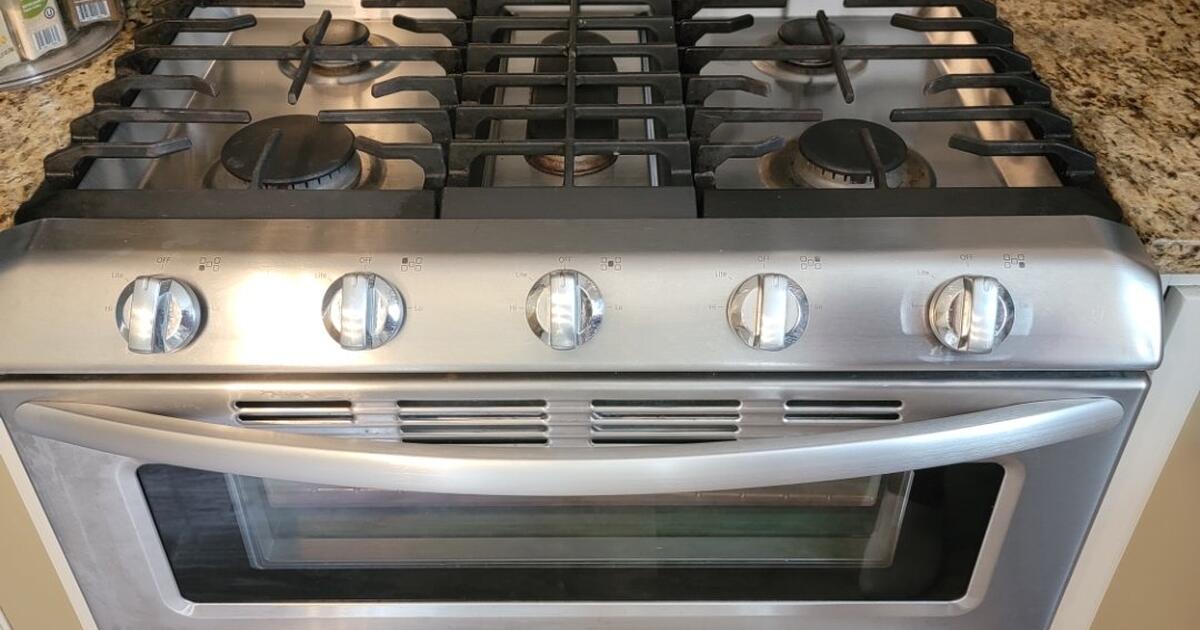 KitchenAid Gas Double Oven 5 Burner 30 Inch Stove for 250 in