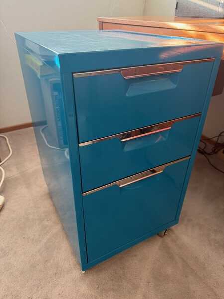 CB2 TPS Teal 3-Drawer Filing Cabinet On Wheels For $75 In San Francisco, CA | For Sale & Free Nextdoor CB2 TPS Teal 3-Drawer Filing Cabinet On Wheels For $75 In San Francisco, CA | For Sale & Free Nextdoor