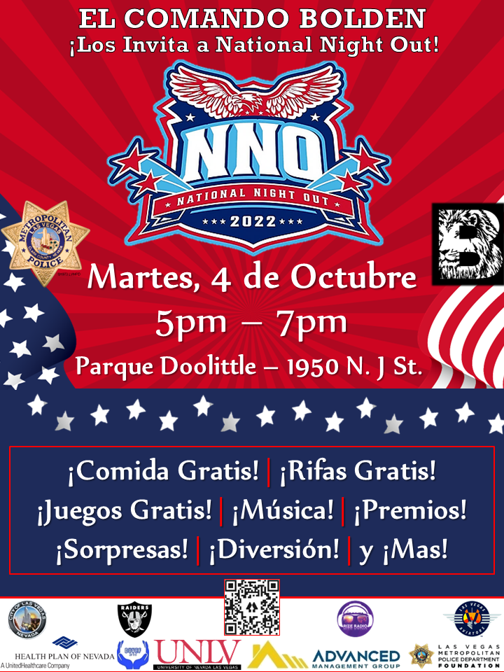 Save the Date! National Night Out (Las Vegas Metropolitan Police