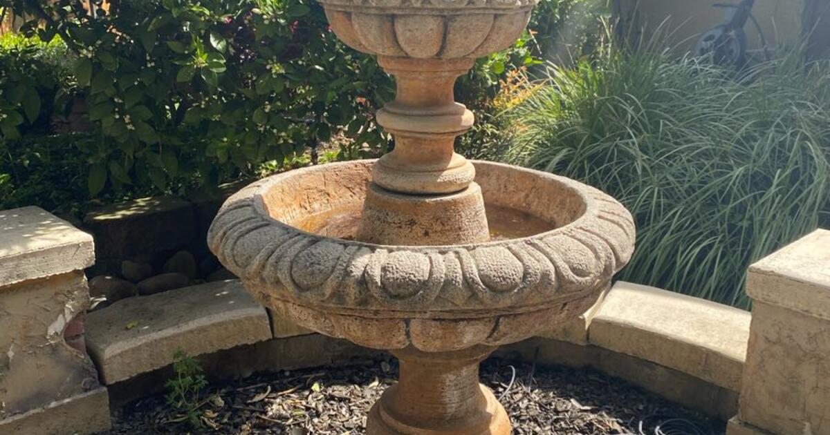 Garden fountain for $50 in Roseville, CA | Finds — Nextdoor