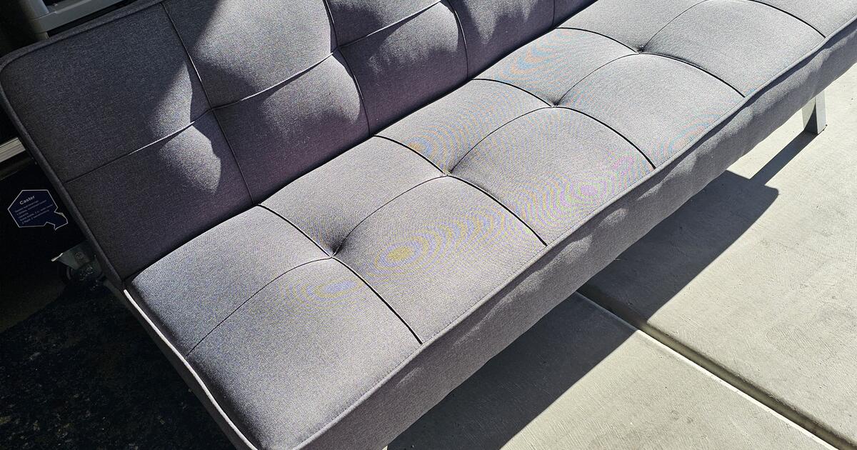 Grey Futon Couch (bed) for 100 in Henderson, NV For Sale & Free
