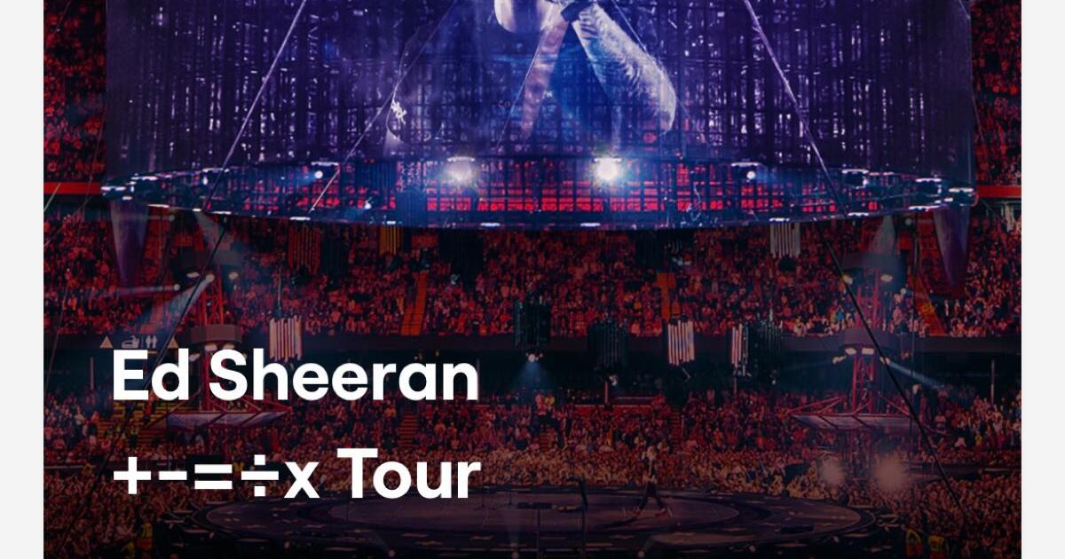 Ed Sheeran concert ticket May 6th AT&T Stadium for 200 in Dallas, TX