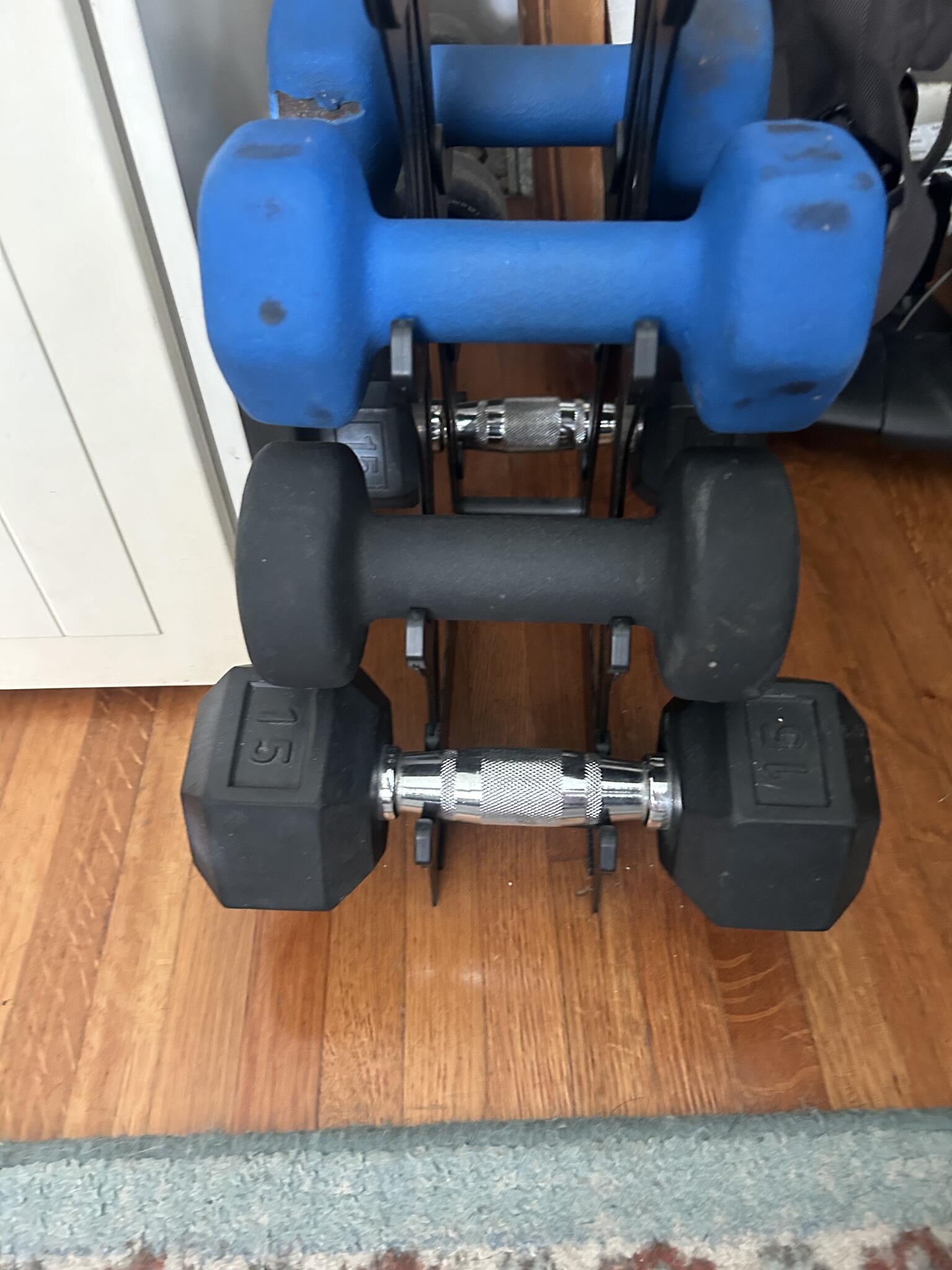 Weights & rack for 40 in Seal Beach, CA For Sale & Free — Nextdoor