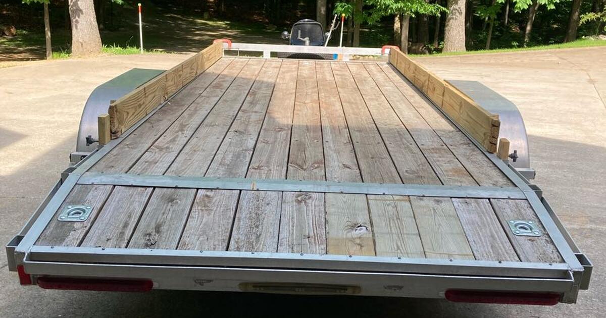 Trailer 18x7 aluminum for 6000 in Holly, MI For Sale & Free — Nextdoor