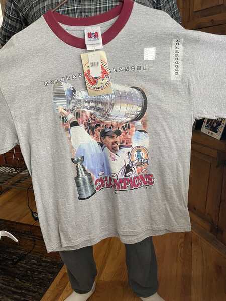 Vintage NHL Colorado Avalanche Sweatshirt Rare Size M