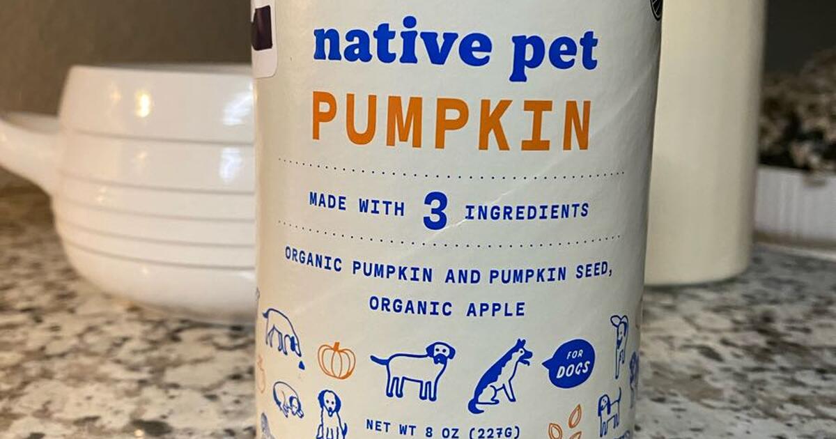 Brand New Still Sealed 8oz Native Pet Pumpkin 77316 For $15 In 