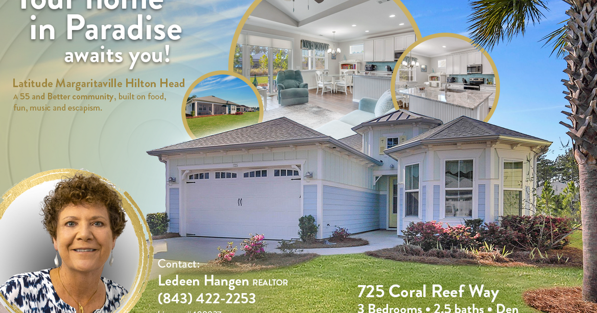 Latitude MARGARITAVILLE Detached home for 619000 in Hardeeville, SC