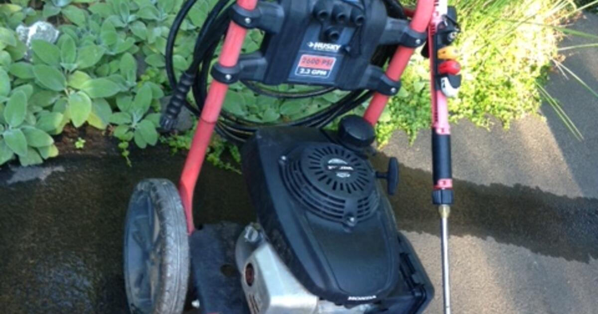 Honda pressure washer 2600 deals psi 2.3 gpm