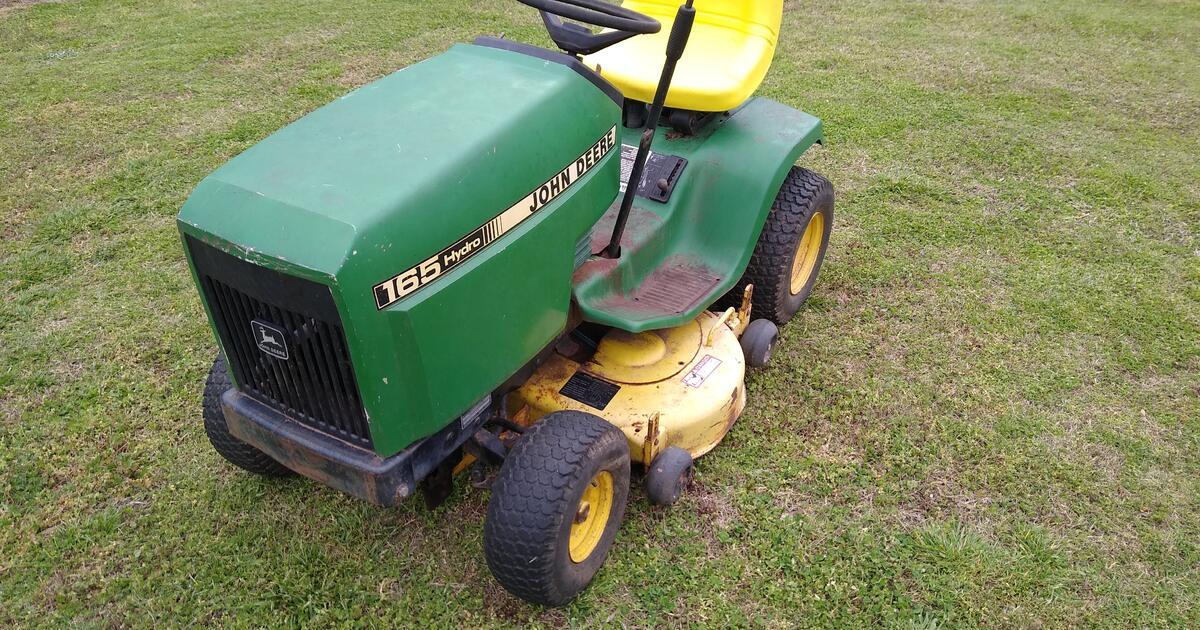 John Deere 165 Hydro For Free In Kenosha Wi Finds — Nextdoor 1666