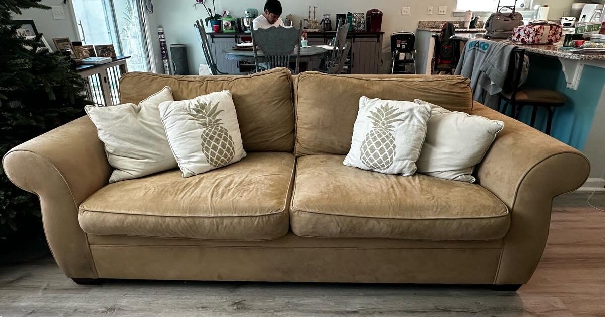 Pottery Barn Couch and Chair for 145 in Jacksonville, FL For Sale