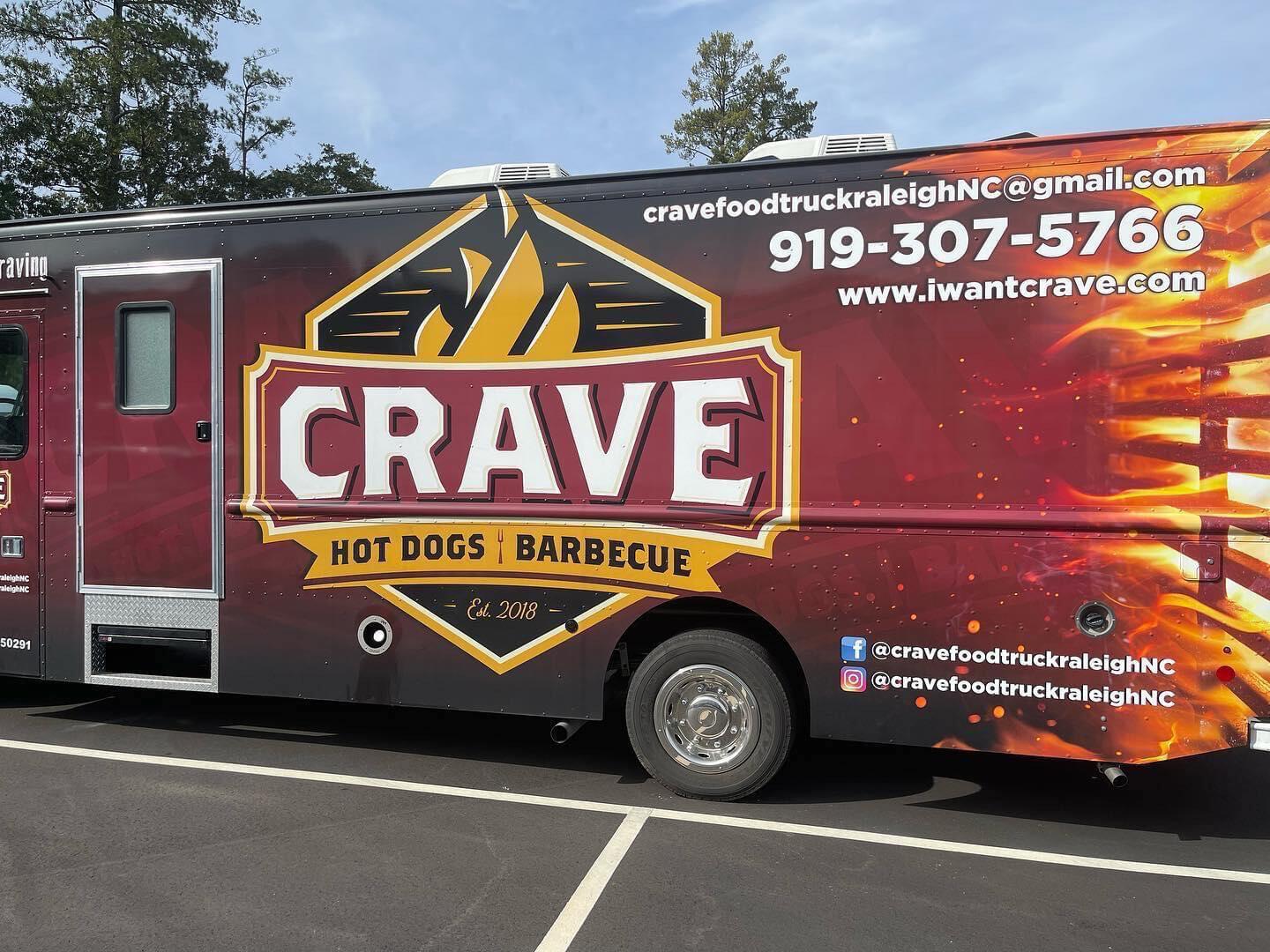 FOOD TRUCK - Crave Hot Dogs & BBQ