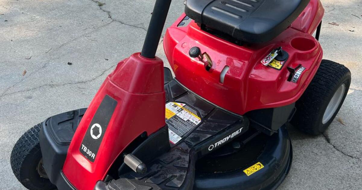 Troy-Bilt TB30R Riding Lawnmower for $500 in Eatonton, GA | Finds ...