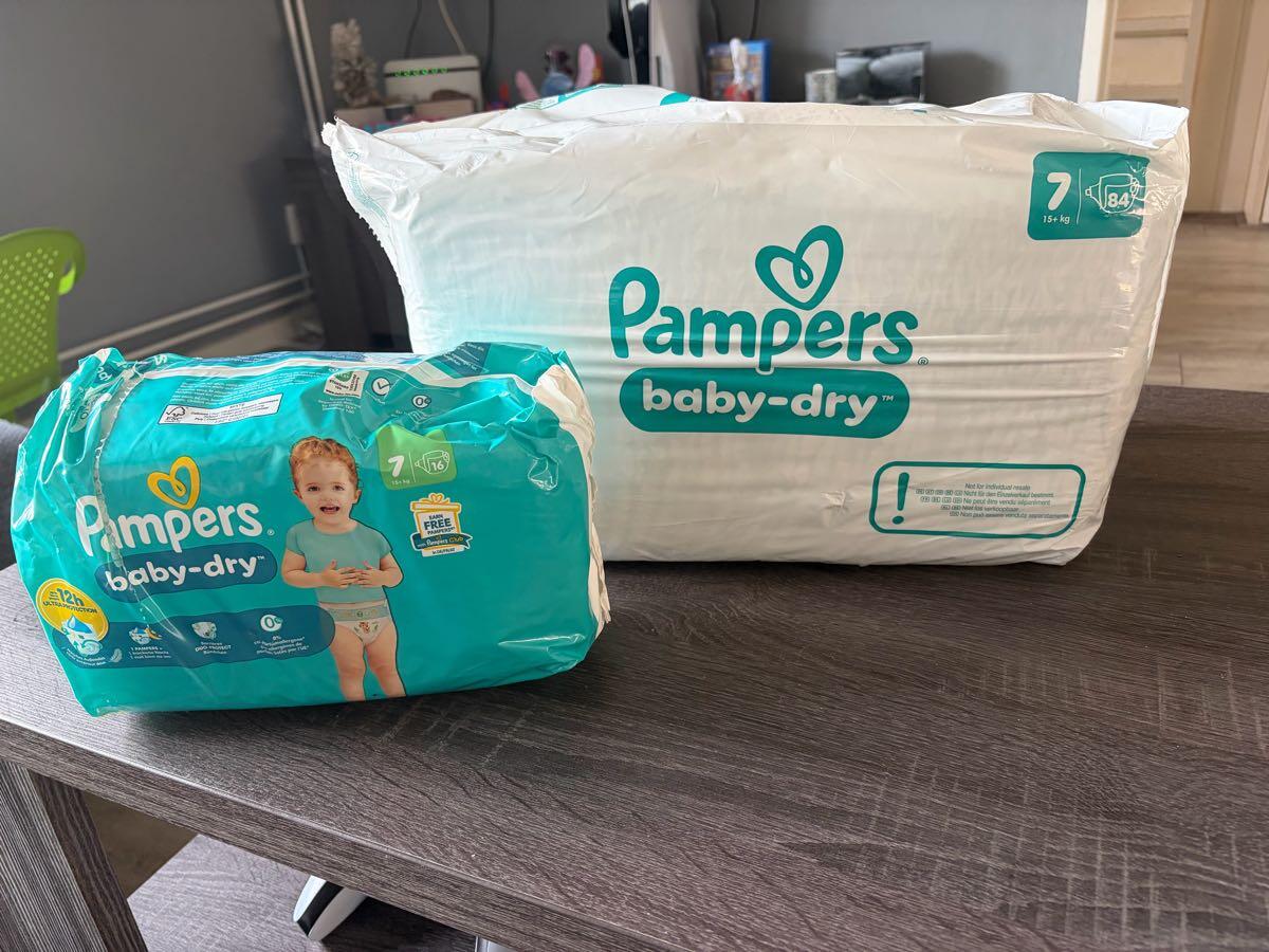 Pampers Baby-Dry - maat 7 (15 kg ) - 80 luiers