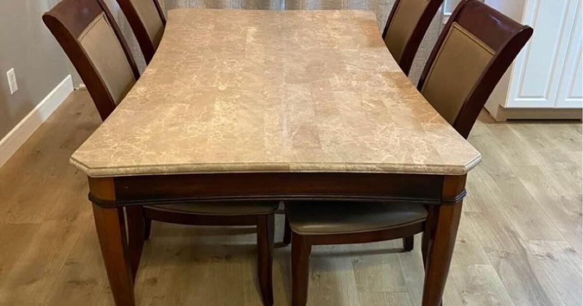 Kitchen table with chairs and server table for 600 in Ypsilanti, MI