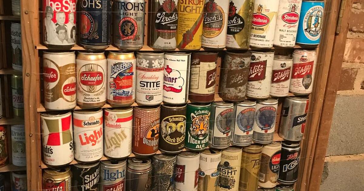 Antique beer can collection for 450 in Mooresville, NC For Sale