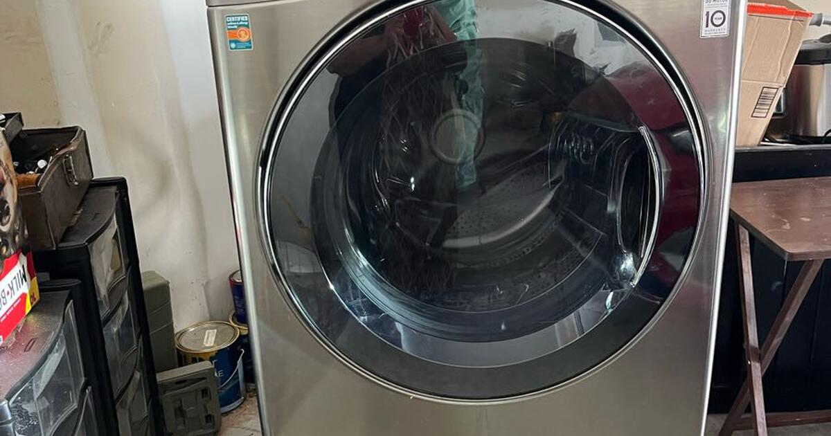 Front load washer on pedestal spinning cycle is loud but washes clothes