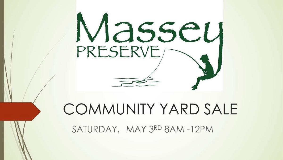 Massey Preserve Yard Sale