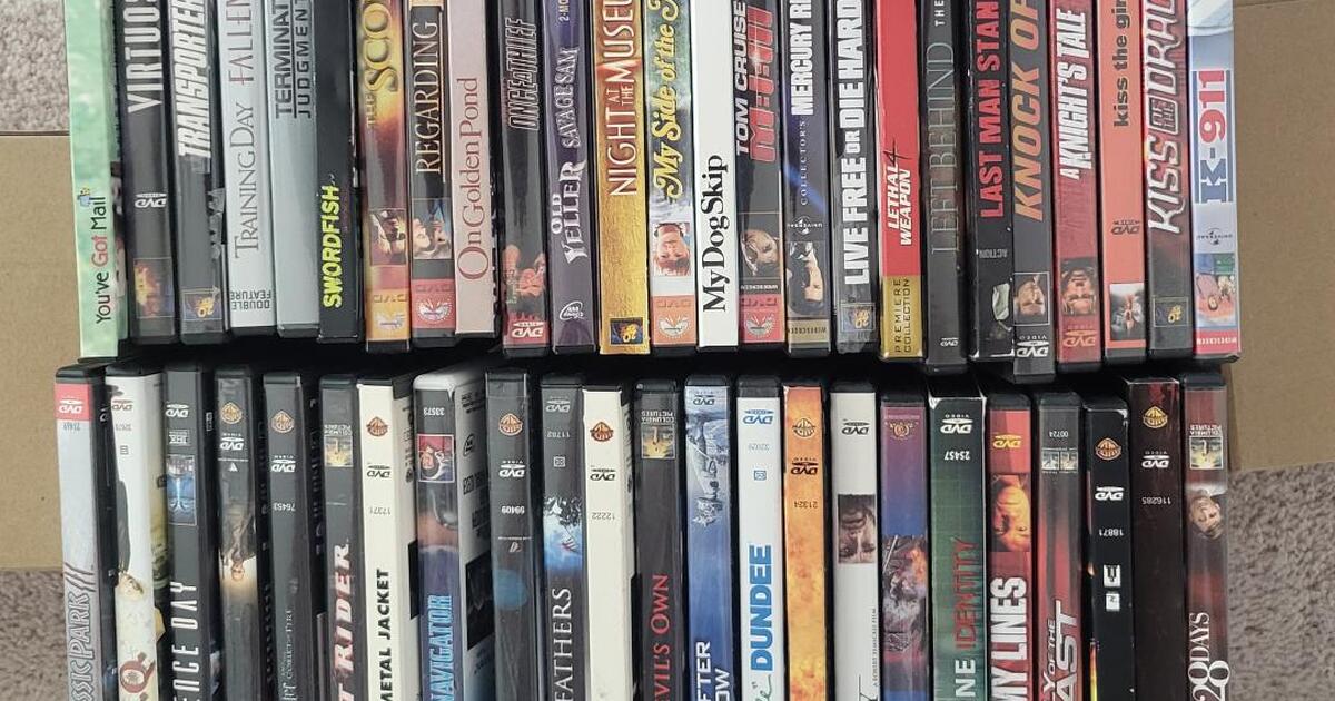 48 DVDs, various popular movies, $95 for all. for $45 in Littleton, CO ...