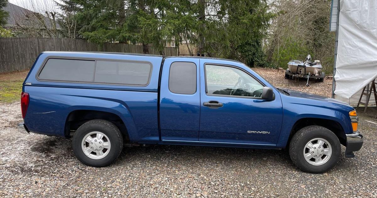 2005 GMC Canyon SL Ext cab pickup for $6000 in Salem, OR | For Sale ...