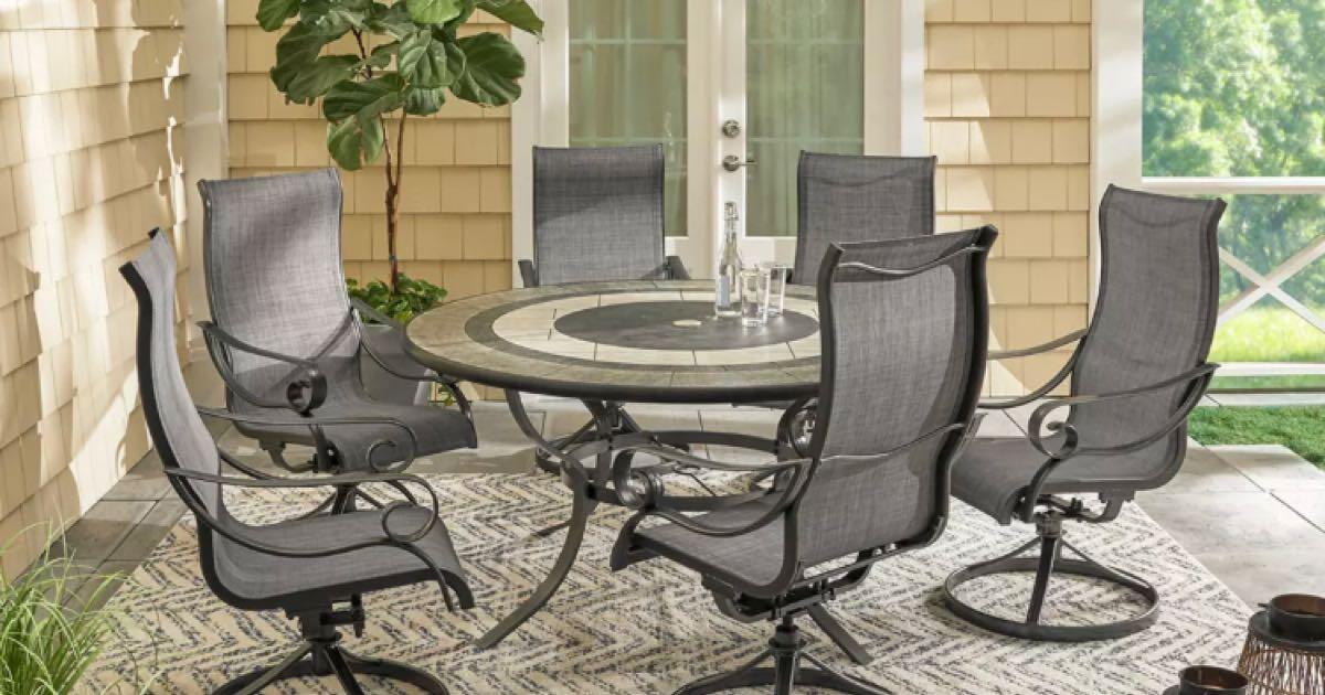7 pc outdoor dining table for $595 in Toms River, NJ | For Sale & Free ...