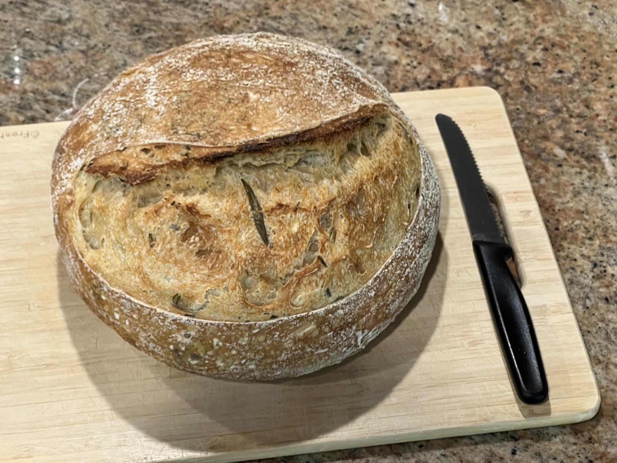 Rosemary Sourdough Loaf