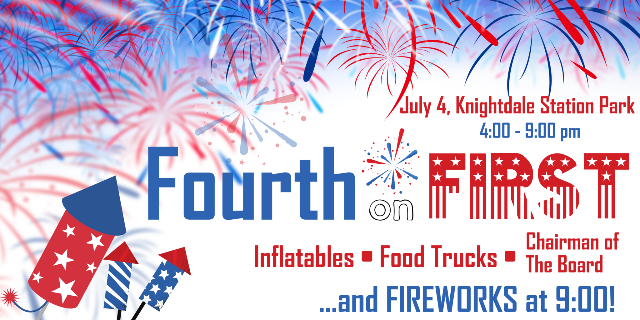 COME OUT TO ENJOY JULY 4TH FESTIVITIES AT KNIGHTDALE STATION PARK