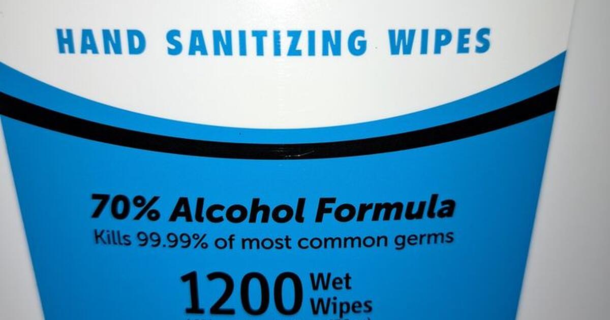 TazzaX AlcoholBased Hand Sanitizing Wipes 1200 CT for 8 in Spring